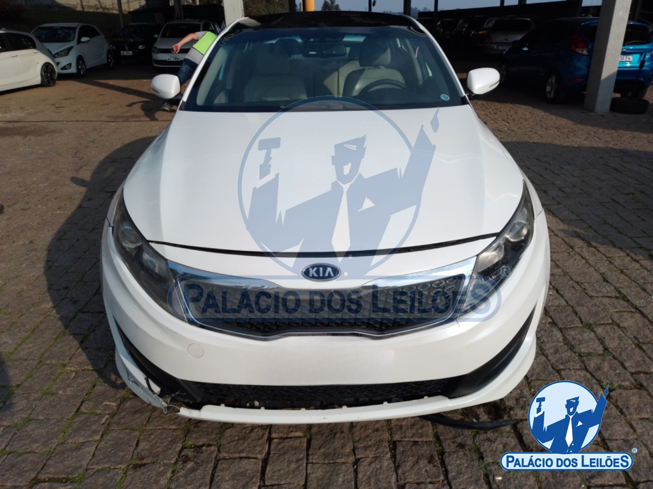 LOTE 08 KIA/OPTIMA EX 2.4 AT GASOLINA 2012/2013